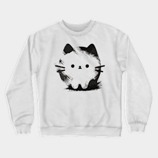 Cute kawaii cat Crewneck Sweatshirt